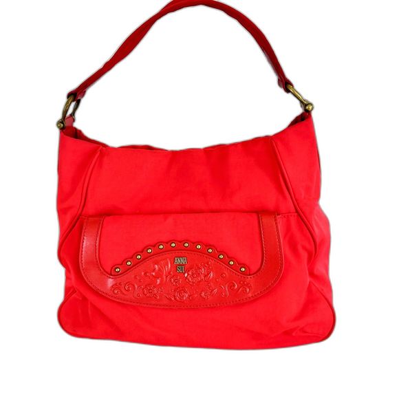 Anna Sui Handbags - ANNA SUI Red Nylon Shoulder Bag